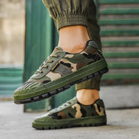 Ranger | Herren Camo-Sneaker Low-Top Taktisch Outdoor – Klassisches-Camo
