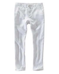 Mykonos Linen Pants – Weiß
