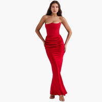 Elegantes Damenkleid – Perfekt für den Abend – Rot