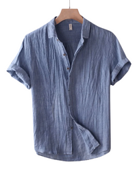 Phuket Linen Shirt – Blau