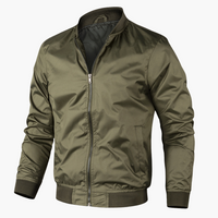 Luca | Vintage Bomberjacke für Herren – Oliv