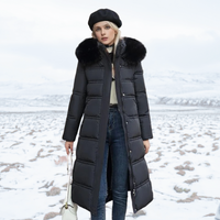 Jacqueline - Elegante Winterjacke für Damen – Schwarz