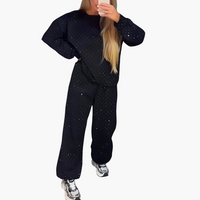 Viktoria | Diamant 2-teiliges Set – Schwarz