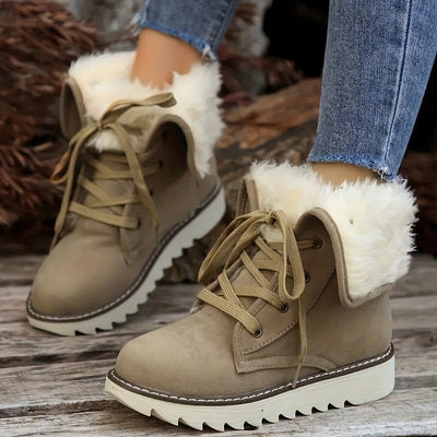 Reisellae | Damen Einfarbige Kurzstiefel
