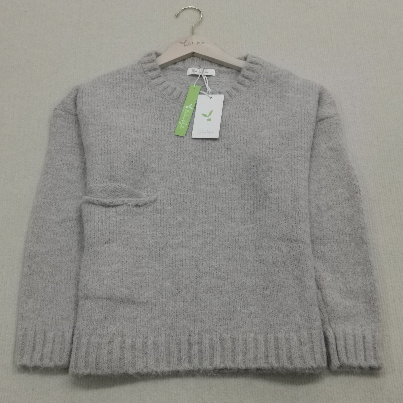 Kolis | Übergroßer Strickpullover mit Tasche