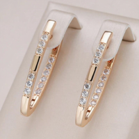 Carina – Glanzvolle Creolen – Gold