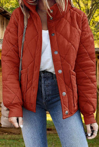 Corima | Modische und stilvolle Steppjacke für Damen – Eleganz und Komfort – Rouge