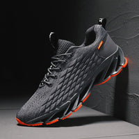 Elias | Aktive Dragonskin-Sneakers – Grau