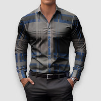 Evo | Long Sleeve Shirt – Blau