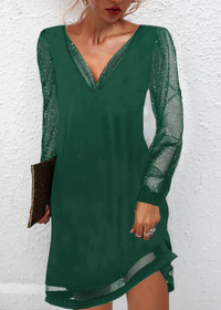 Amélie - Elegantes Kleid – Grün