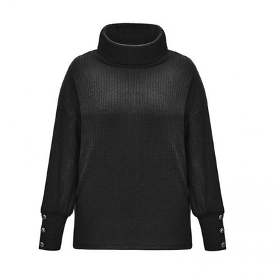 Sayloria | Oversize-Pullover mit Rollkragen