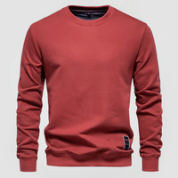 ADOLFO - ENGER UND VIELSEITIGER PULLOVER – Orange