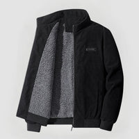 Robert™ – Herrenjacke mit warmem Futter – Schwarz