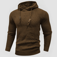 MAX - PULLOVER MIT KAPUZE – Hellbraun