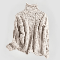 CAROLINE - KASCHMIR-PULLOVER – Beige