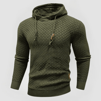 MAX - PULLOVER MIT KAPUZE – Militärgrün