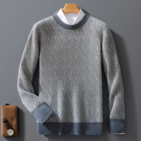 Jamie - Winterpullover für Männer mit unübertroffenem Komfort – Grau