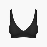 Komfort-Push-Up-BH – Schwarz
