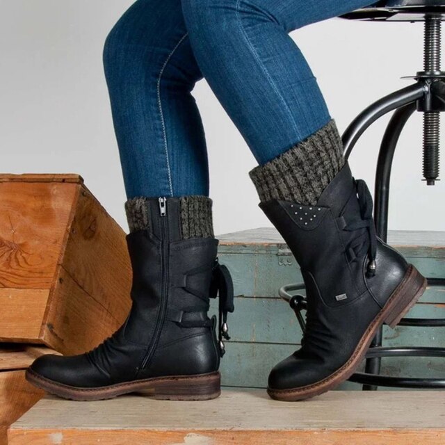 Eynith | Die neuen wadenhohen Schneestiefel – Stilvolle Wärme für kalte Tage