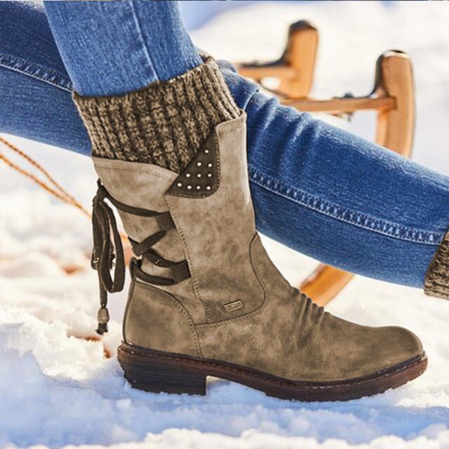 Eynith | Die neuen wadenhohen Schneestiefel – Stilvolle Wärme für kalte Tage