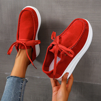 Lamaris Sneaker | Eleganter Damenschuh mit luftigem Fußbett für den Sommer – Rot