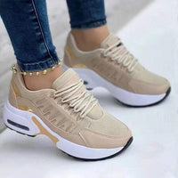 Elina Damen Sommer-Sneaker | Mit ergonomischem Absatz – Khaki