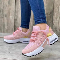 Elina Damen Sommer-Sneaker | Mit ergonomischem Absatz – Rosa