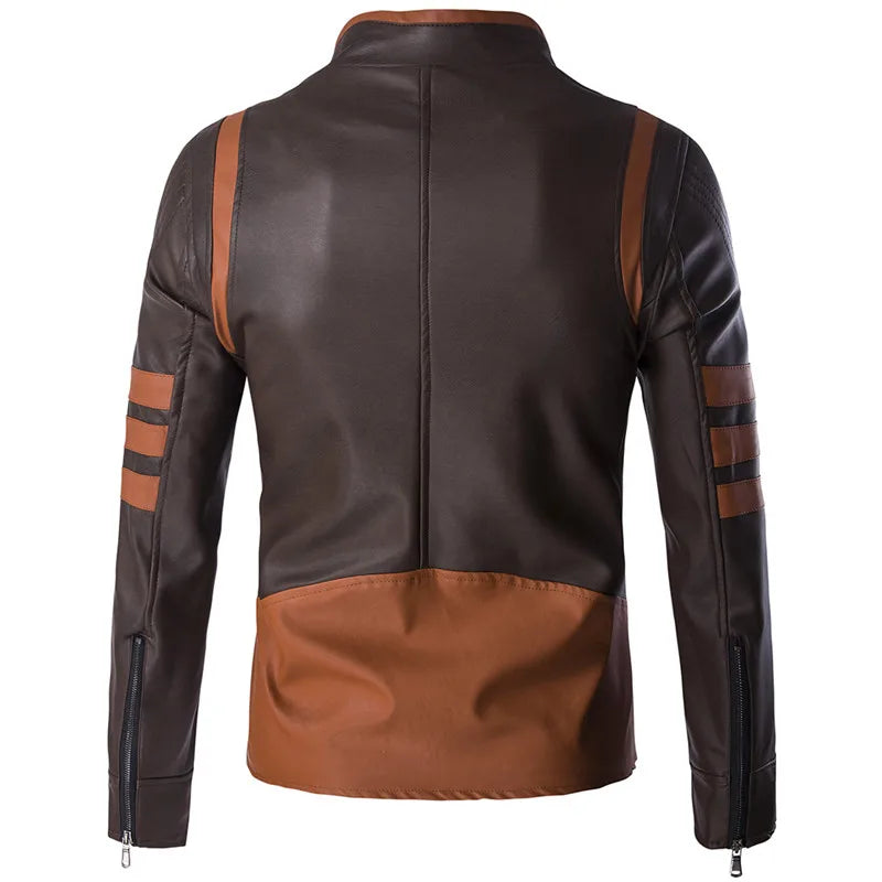 Felixus | Klassische Herren-Lederjacke im zeitlosen Wolverine-Stil
