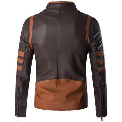 Felixus | Klassische Herren-Lederjacke im zeitlosen Wolverine-Stil