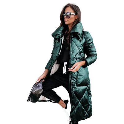 Bawol | Baumwollene gesteppte Parka-Jacke