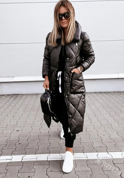 Bawol | Baumwollene gesteppte Parka-Jacke