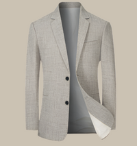 Sakko für Herren - Italienischer Sommerblazer – Khaki