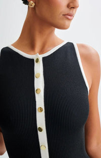 BÉRI | STRICKKLEID – SCHWARZ