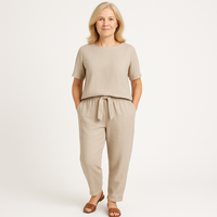 Maria™ | Bequemes Damen-Set – Khaki