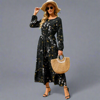 Gottliebe | Elegantes Boho-Maxikleid aus Chiffon – 4