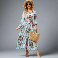 Gottliebe | Elegantes Boho-Maxikleid aus Chiffon – 3