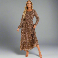 Gottliebe | Elegantes Boho-Maxikleid aus Chiffon – 7