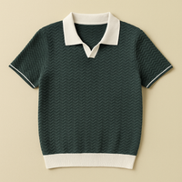 LUCA | POLOSHIRT AUS RICCIOTUCH – Grün
