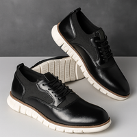Nils | Herren Gepolsterte Einlegesohle Sneaker Schuhe – Schwarz