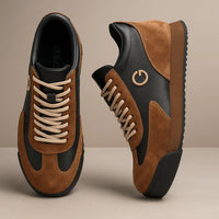 Carll™ – Sneakers für Stilbewusste Puristen – Braun