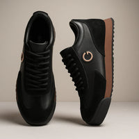 Carll™ – Sneakers für Stilbewusste Puristen – Schwarz