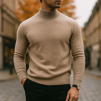 Klara | Eleganter Merinowollpullover für Damen – Camel