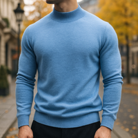 Klara | Eleganter Merinowollpullover für Damen – Hellblau