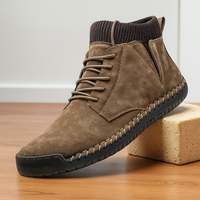 Bergmann Wildleder Schuhe – Khaki