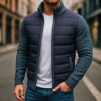 Ronja | Premium Fleecejacke für Herren – Marine