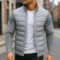Ronja | Premium Fleecejacke für Herren – Hellgrau
