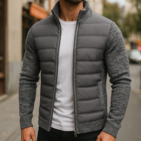 Ronja | Premium Fleecejacke für Herren – Dunkelgrau