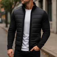 Ronja | Premium Fleecejacke für Herren – Schwarz