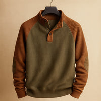 Theresa | Feiner Rippstrick Herren cozy & stylisch – Oliv