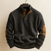 Theresa | Feiner Rippstrick Herren cozy & stylisch – Schwarz